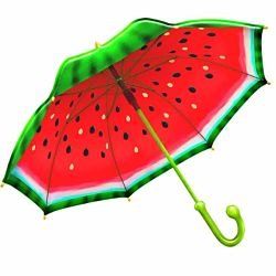 Paraguas Kawaii bonitos y baratos sandia lluvia